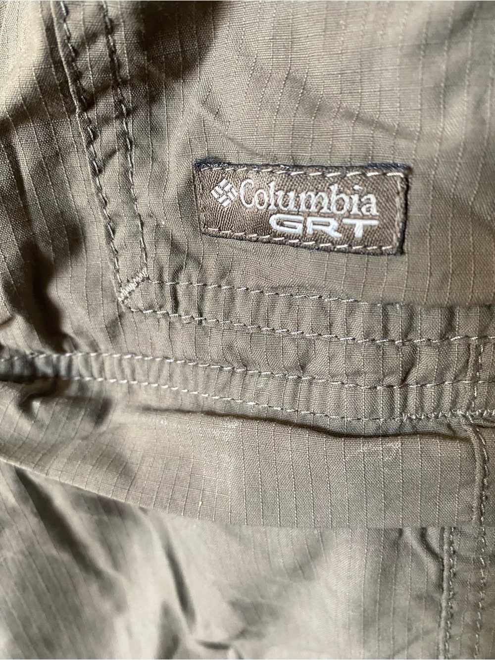 Columbia GRT Convertible Hiking Pants Women’s Size 16 Gray Outdoor Trail Zip Off - Picture 6 of 9